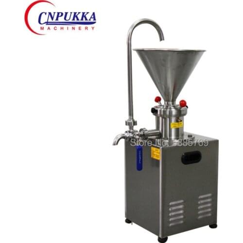 Small automatic almond cocoa nut tahini colloid mill grinder south africa peanut butter making machine