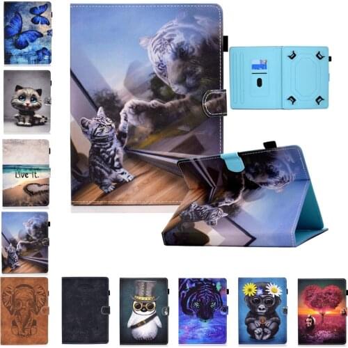 Fashion Print Elephant Universal Case for BQ Cervantes 4/3 6 Inch EBook Reader Cover for Tagus Coral/Gaia/Da Vinci 6 Inch Cases