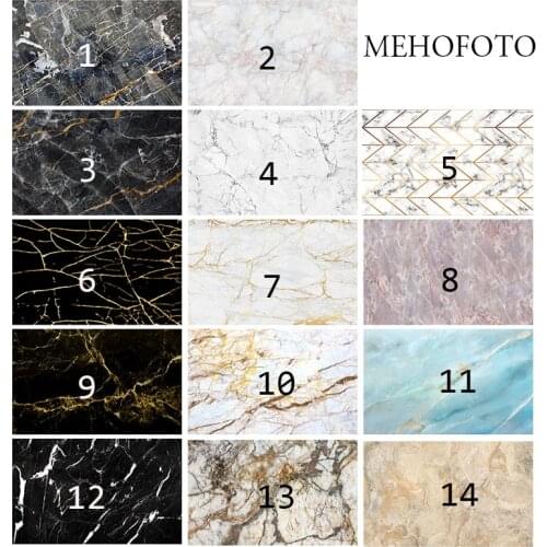 Marble Photography Backdrop Baby Portrait Small Size Retro Texture Floor Food Baby Pet Photo Background Photo Studio Photobooth