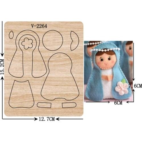 New wooden dies cutting dies for scrapbooking Multiple sizes V-2264