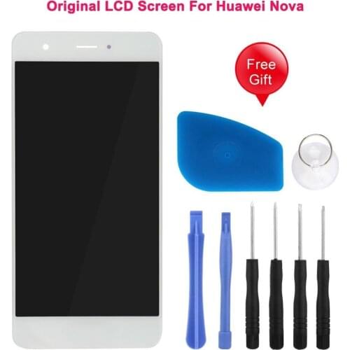 Original LCD For Huawei Nova LCD Display Digitizer Touch Screen CAN-L01 CAN-L02 CAN-L03 CAN-L11 L12 L13 No frame with Open Tools