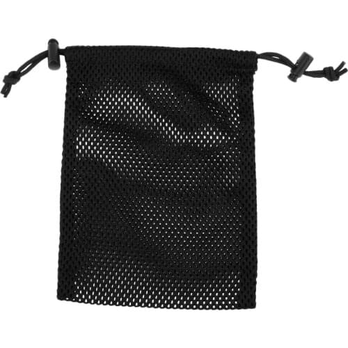 Portable Lightweight Drawstring Mesh Gear Bag Pouch for Underwater Scuba Diving Snorkeling SMB Surface Marker Buoy