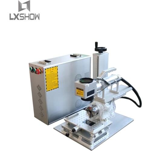 Mini portable 20W 30w 50w 70w 100w Fiber Laser Marking Cutting Machine For Sliver Aluminum Brass Steel jewelry