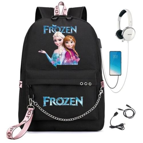 New Ladybug Anime Backpack for Boys Girls Children School Bags Student Bookbag Kids School Bagpack USB College Laptop Bags