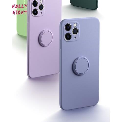 Shakeproof Soft Silica Magnetic Force Phone Case for IPhone 11 Pro Max Mini 12 Pro XR X XS MAX 7 or 8 Plus Car Bracket Mobile