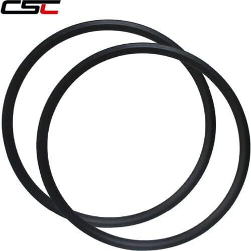 29er 30mm Width 20mm Clincher Carbon Mountain Bike Rims Super Light Weight! Tubeless Compatible