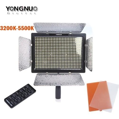 YONGNUO YN600L YN-600 LED Video Light 3200k-5500k Color Temperature Adjustable 600 LEDs For Canon Nikon Camera Camcorder