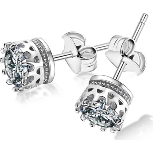 New Look Luxury Stud Earrings Setting with AAA Cubic Zirconia Fashion Earring for women Dropshipping