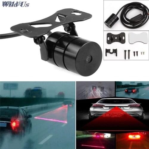 1pc General Motors Truck Red Laser LED Rainy Day Fog Light Car Rear Light Anti-collision Signal Warning Light