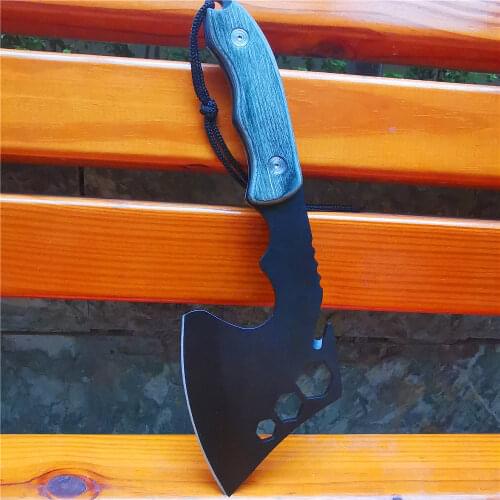 CS Sharp Tomahawk Axes Hatchet Hand Fire Axe Boning Knife Chopping Meat Bones Tactical Camping Survival Hunting Pocket Knives