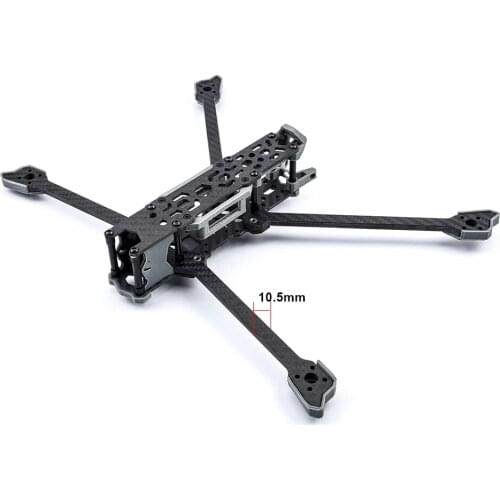 DC7-marco para Freestyle con brazo de 5mm, 333mm, 7 pulgadas/DC5, V1.4, 222mm, 5 pulgadas, HD, compatible con hélice de 7