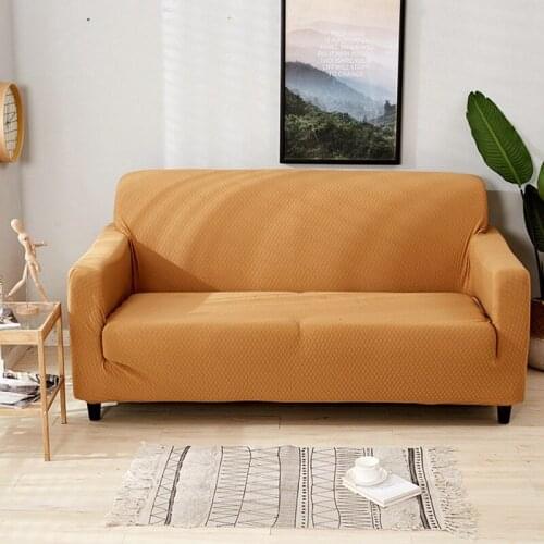 1/2/3/4 Seater Elastic Sofa Covers , Diamond Lattice Chair Protector , Anti-cat Scratch Stretch Sectional Slipcovers