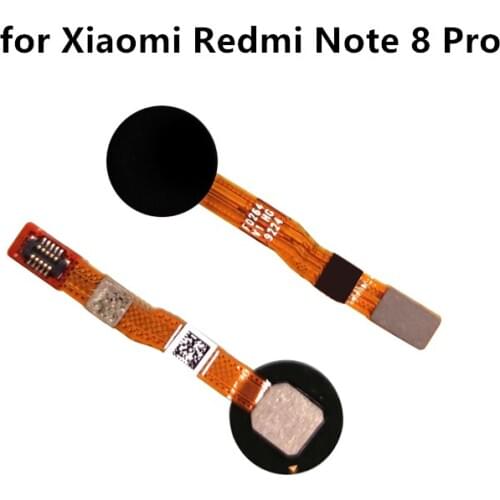 For Xiaomi Redmi Note 8 Pro Fingerprint Flex Cable Touch ID Sensor Return Key Menu Button Flex Cable Replacement Repair Parts