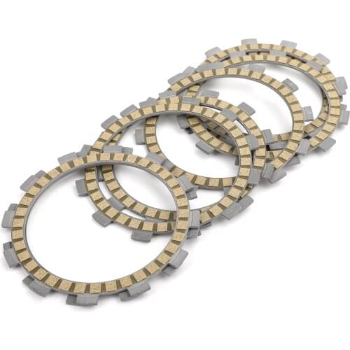 Areyourshop Clutch Friction Plate Kit Set For Yamaha YZ125 E/F/G/H/J/K/L/M/N/P/R/S 1993-2018 3XJ-16321-00 8 Motorcycle Parts