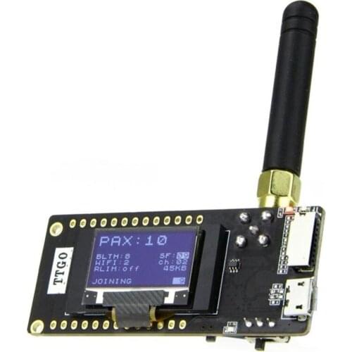 LoRa32 V2.1 Development Board Adapter Board Bluetooth WIFI Wireless Module 433/868/915Mhz ESP32 OLED SX1276 Wireless Module