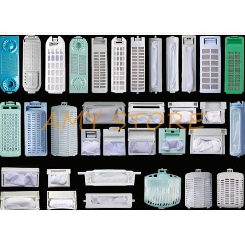 Lint Filter Bag Dust Bag Filter Box for Royalstar Littleswan Midea Panasonic Whirlpool LG Haier Hisense Samsung Washing Machine