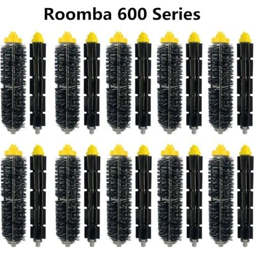 10set washable Accessories Side brush For irobot Roomba 600 Series621 625 630 640 650 660 670 Robotic Vacuum Cleaner Spare Part