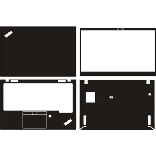 KH Laptop Sticker Skin Decals Cover Protector Guard for THINKPAD X1 carbon 7th LTE 2019