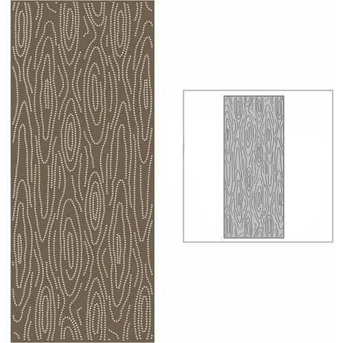 New Slim Spotted Tree Hole Background Plate Craft Embossing Mold 2021 Metal Cutting Dies for DIY Scrapbooking Album Card Making