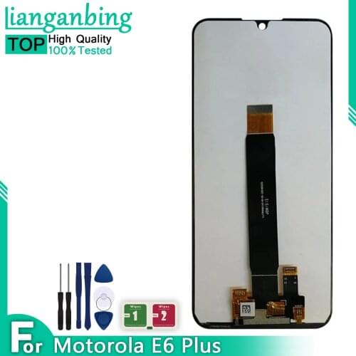 NEW LCD For Motorola Moto E6 Plus XT2025 XT2025-1 XT2025-2 LCD Display Touch Screen Assembly Replacement For Moto E6 Plus