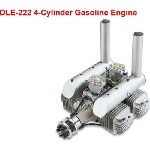 Original DLE222 4 Cylinder 222CC Gasoline Engine for RC Airplane
