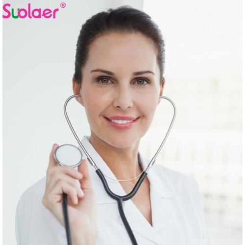 Professional Doctors Nurses Medical Stethoscope Cardiology Shape Dual Head Blood Pressure Stethoscope Estetoscopio Health Care