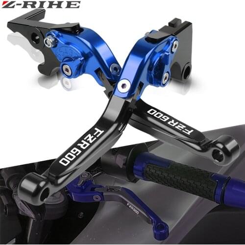 Motorcycle Accessories Adjustable Folding Extendable Brake Clutch Levers For YAMAHA FZR 600 FZR600 1994-1999 1995 1996 1997 1998