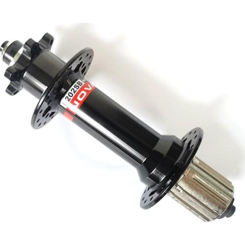 Novatec D202SB snow bike Rear hub 32 holes 190mm or 197mm 12mm thru axle or QR version disc fat bike hub Steel 8/9/10s or XX1