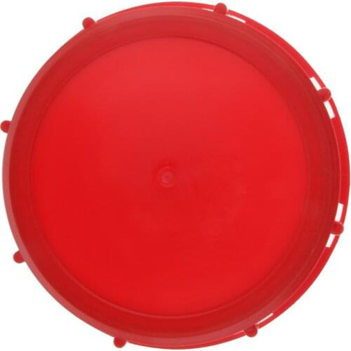 Ton Barrel Valve Valve Cover Ton Barrel Accessories IBC, Red