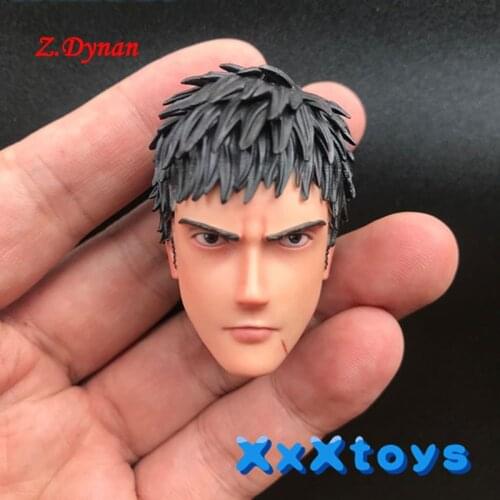 XxXtoys H001 1/6 Scale Cartoon Mitsui Hisashi Head Sculpt No 14 Male Head In Stock
