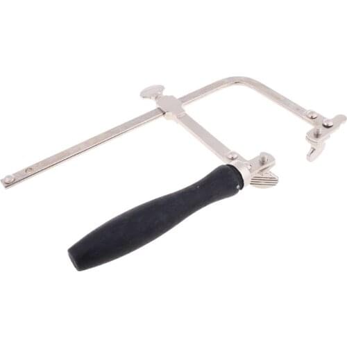 Jewelry Saw Frame Adjustable Jeweler Making DIY Tools Blade Handmade Crafts Arc