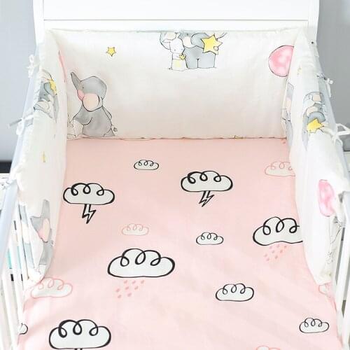 1pcs 180cm Length Crib Fence Crib Fence Baby Bedding Set Protector Newborn Baby Room Decoration