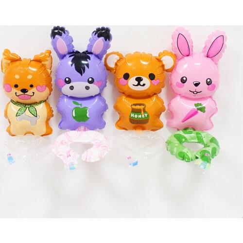 10pcs/lot Mini Wrist Band Foil Balloons Birthday Party Decoration Balloons Air Balls Event Party Suppliers Classic Toys