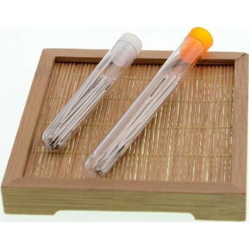 100set 9pcs/Set Large Eye Needles Leather Sewing Needles Stainless Steel Needle Embroidery Tapestry Hand Sewing Accessories