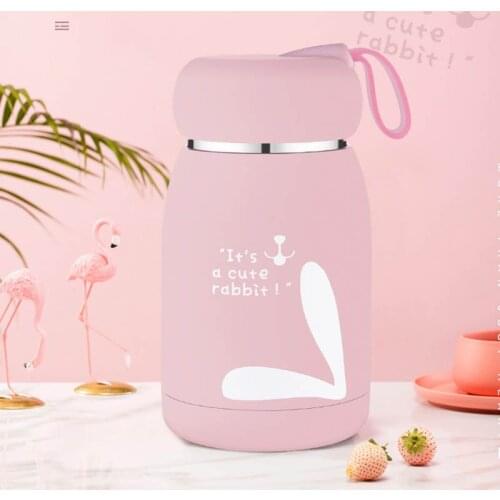 330ML Thermos Bottle Stainless Steel Thermal Cup Thermomug Water Bottle Vacuum Flasks Water Terms for Termo Animal Mug Bidon