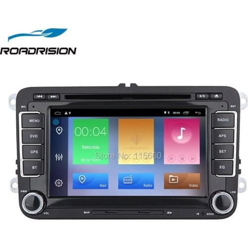 RoadRision Android 8.1 Car DVD GPS Navigation for Volkswagen VW golf 5 6 Touran Passat Jetta Polo Tiguan Auto Radio Multimedia