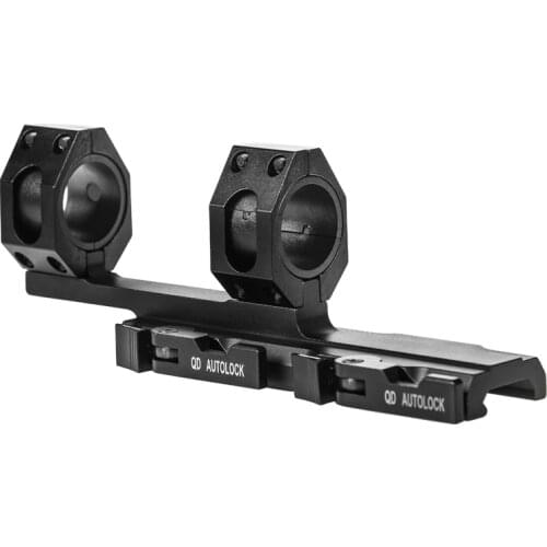 Quick Release One Piece Scope Mount Weaver Picatinny 20mm Rails 25.4mm/30mm QD Auto Lock Hunting Scope Rings Optics Adapter