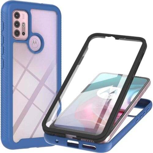 Dual Layer Full Body Rugged Case For Motorola G20 Cases G30 TPU Bumper Protective Cover For Moto G 20 with Screen Protector