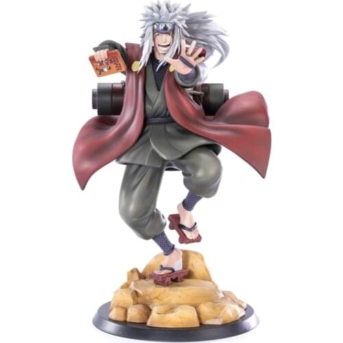 20cm Naruto Hokage Shippuden Jiraiya Gama Sennin Actin Figures Anime Pvc Collectible Model Doll Statue Decoration Gift For Kids