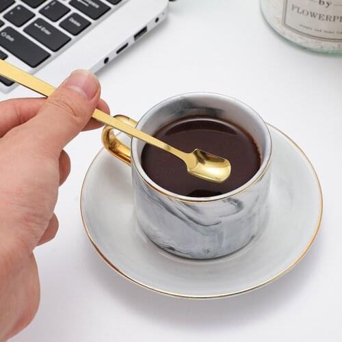 Mini Cute Coffee Spoon Stainless Steel Spoon Teaspoon Dessert Snack Scoop Milk Children Spoons Tableware