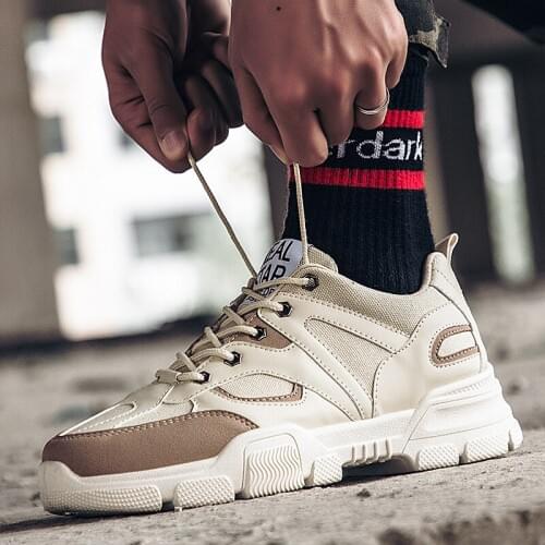 Men Shoes 2019 Fashion Solid Color Men Vulcanized Shoes Lace-up White Casual Shoes Men Sneakers tenis masculino K2-54
