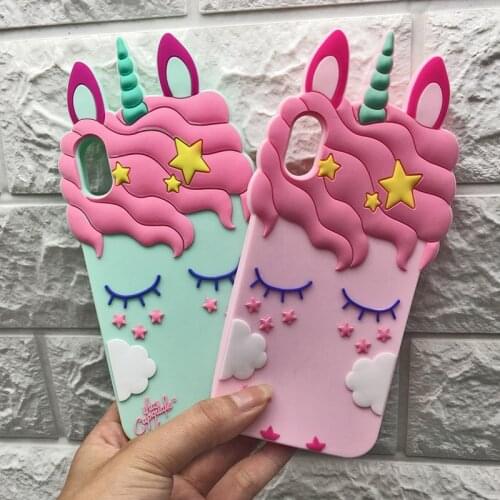Cute Cartoon Cat Dog Eyelash Unicorn Glitter Stars Case for iPhone 5 Case Soft 3d Silicone Covers For iphone 5s SE Phone Cases
