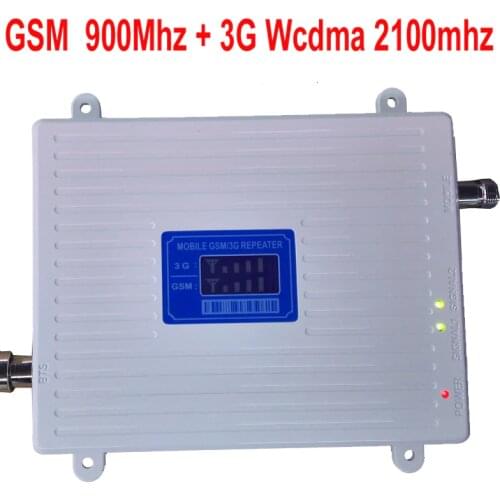 New model 65dbi LCD display dual bands 2G 3G GSM+3G booster repeater dual bands booster WCDMA repeater 2g 3g Repeater