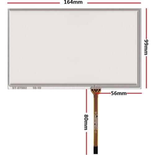 New 7 inch industrial touch screen AT070TN92 AT070TN94 164*99mm