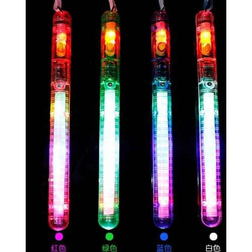 Manufacturers concert glow sticks wholesale electronic rainbow sticks LED large glow sticks colorful glow sticks Flash sticks