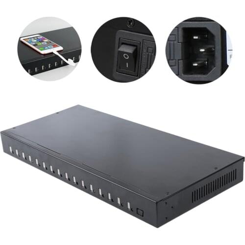 Cheapest high quality 16 ports usb charger for Smartphone and Tablet Charging Stations xiaomi/iphone