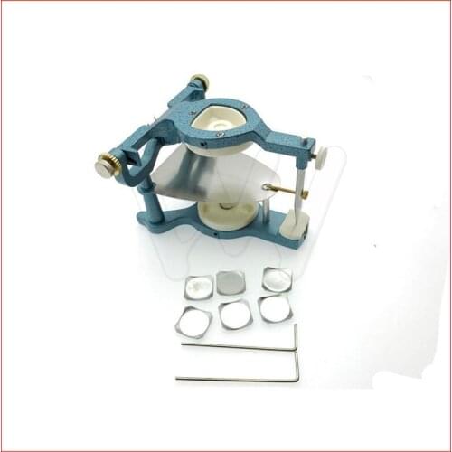Dental Laboratory Equipment Big Size Silvery Alloy Articulators Adjustable Denture Magnetic Anatomic Articulator
