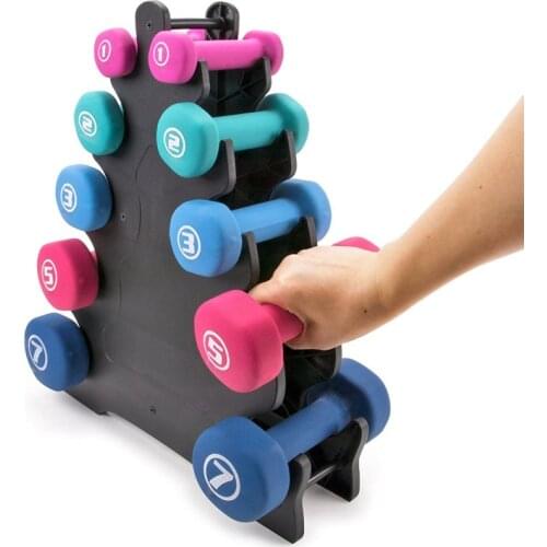 Dumbbell Rack 5 Tier Weight Rack Stand Multi-layer Hand-held Dumbbell Storage Rack For Home Office And Gym Supplies