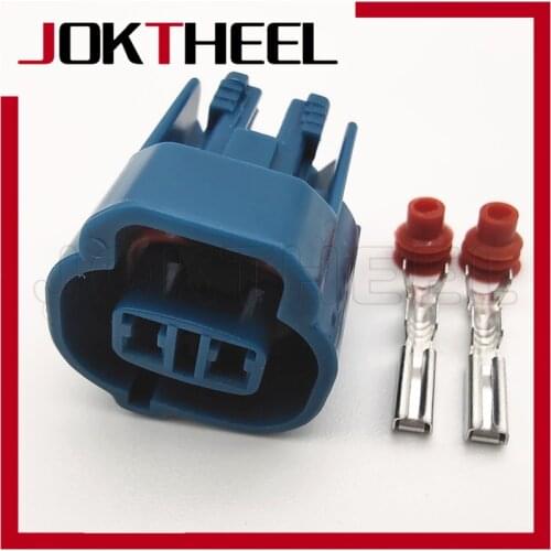 1/5/10/20sets Kit blue Sumitomo 2.0 mm 2 pin way female Auto Injector connector 6189-0031 auto Plug for Car Toyota 90910-12276