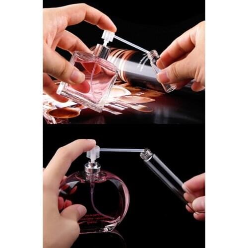 10Pcs Perfume Refill Tools Diffuser Funnels Cosmetic Pump Dispenser Portable New U2JD